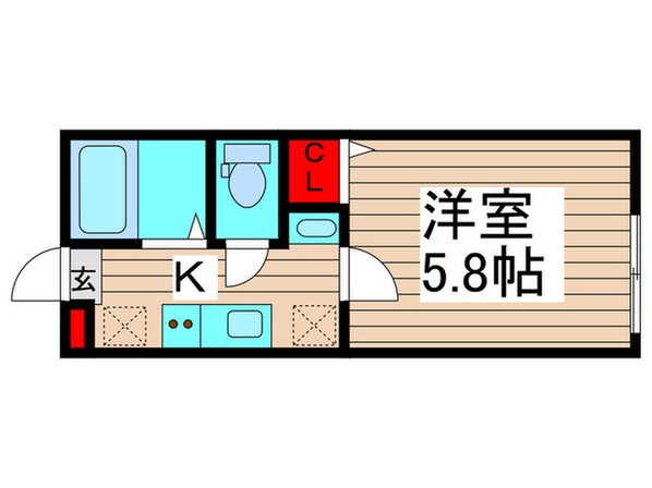 エクセラン西新井大師の物件間取画像